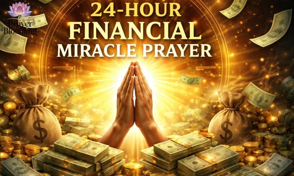24-hour financial miracle prayer