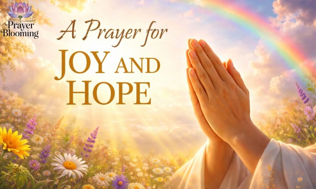A Prayer for Joy and Hope