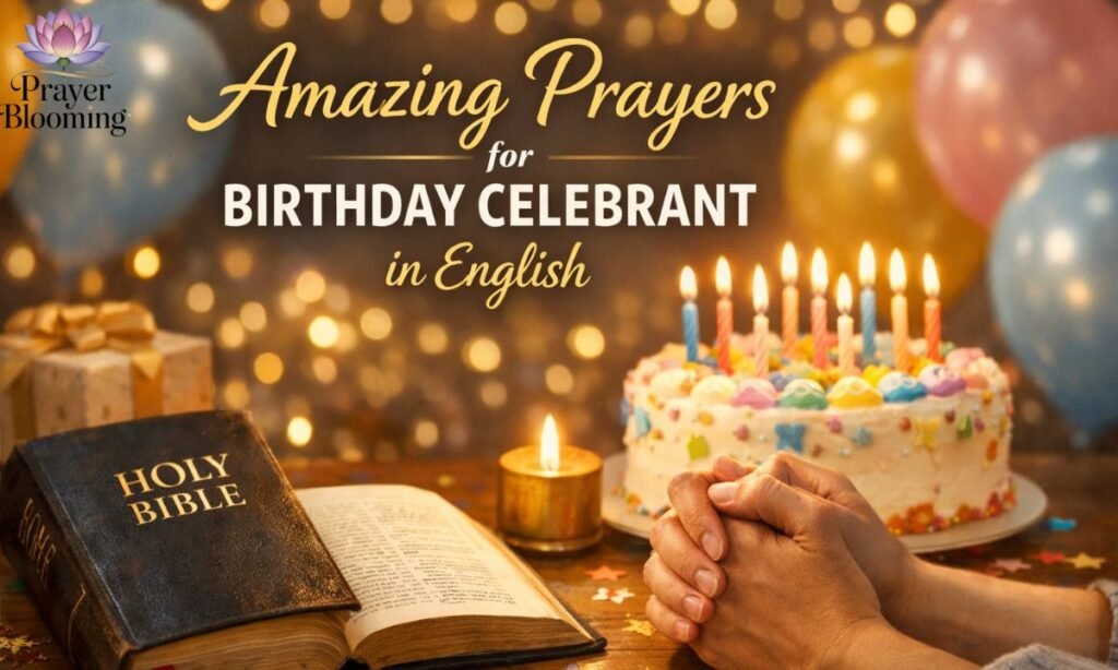 Amazing prayers for birthday celebrant in english