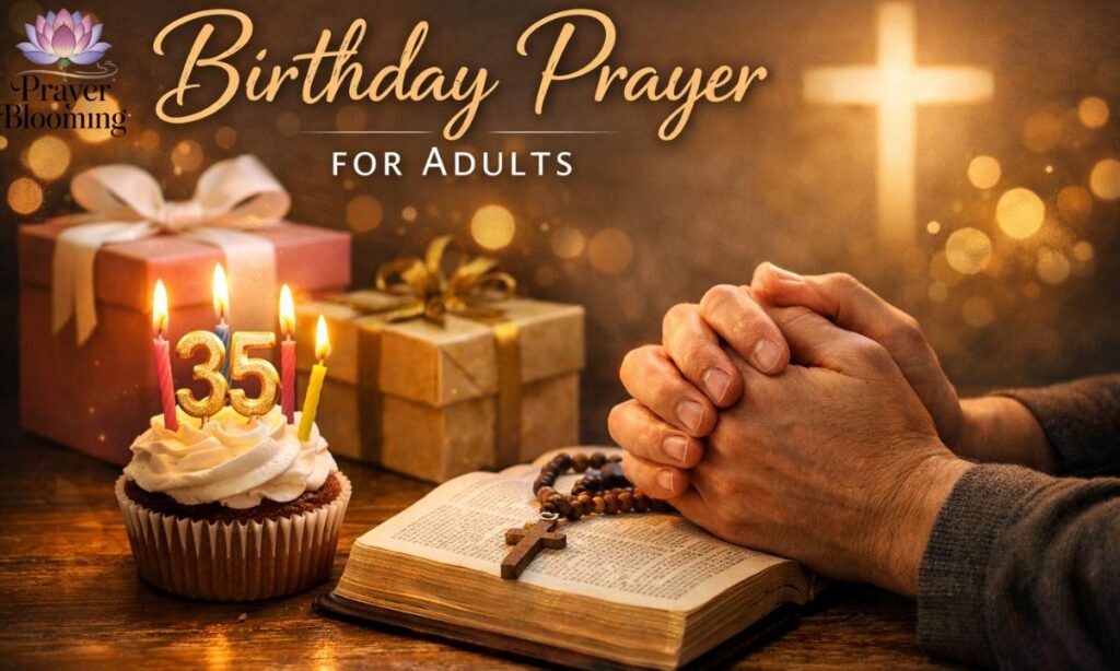 Birthday prayer for adults