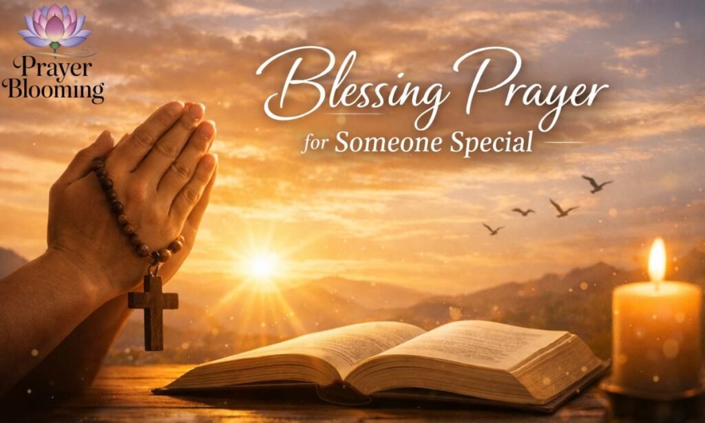 Blessing prayer for someone special