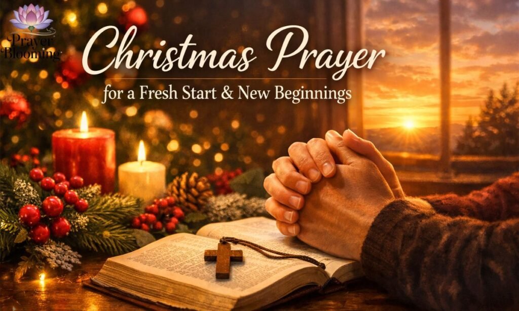 Christmas Prayer for a Fresh Start and New Beginnings