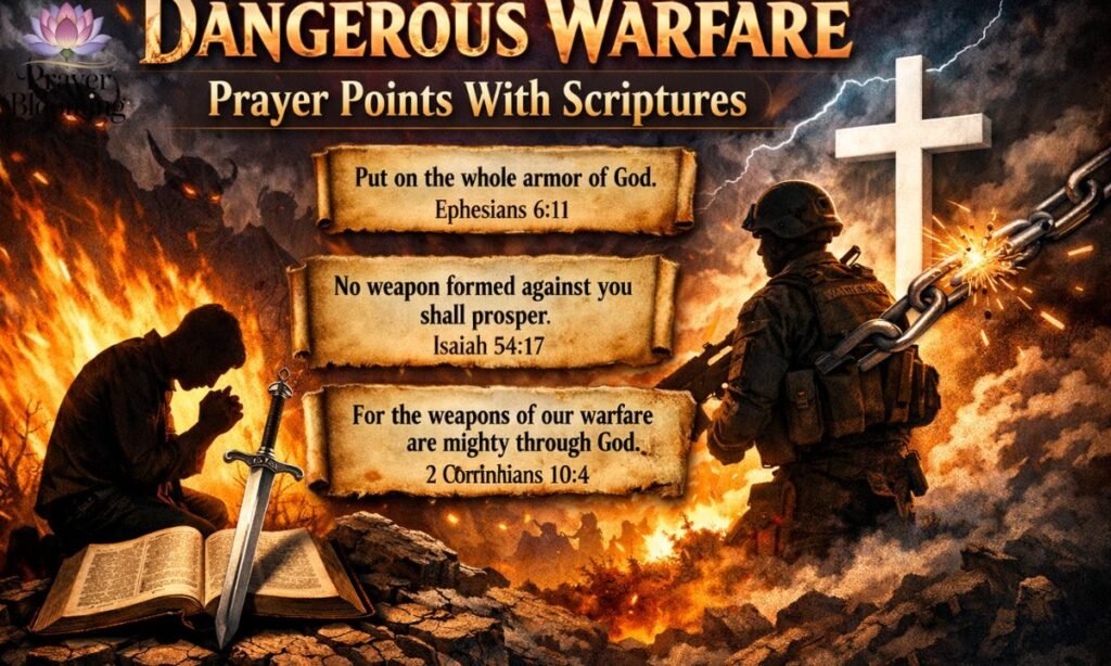 Dangerous Warfare Prayer Points With Scriptures