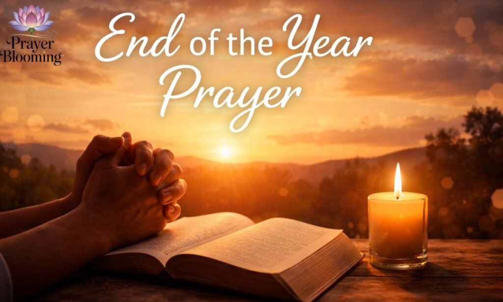 End of the year prayer