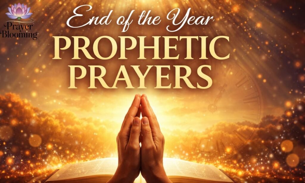 End of the year prophetic prayers