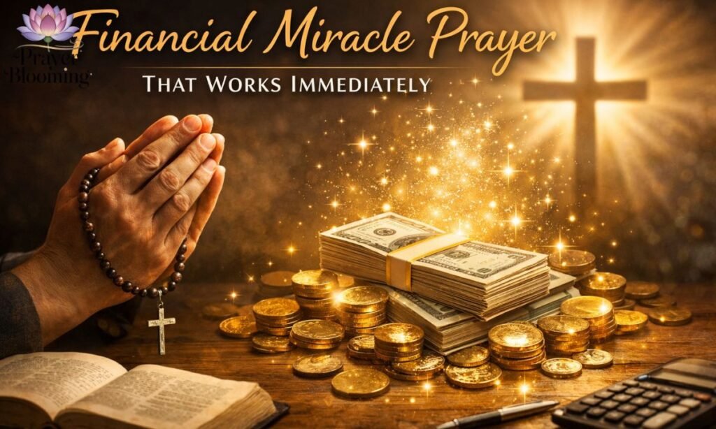 Financial miracle prayer that works Immediately