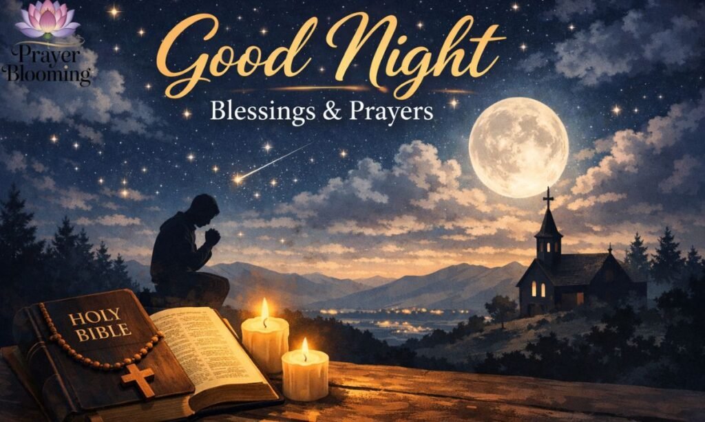 Good Night blessings Prayers