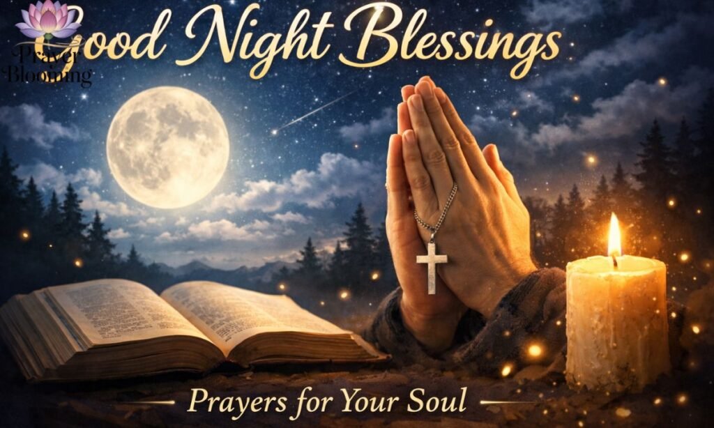 Good night blessings prayers for your soul