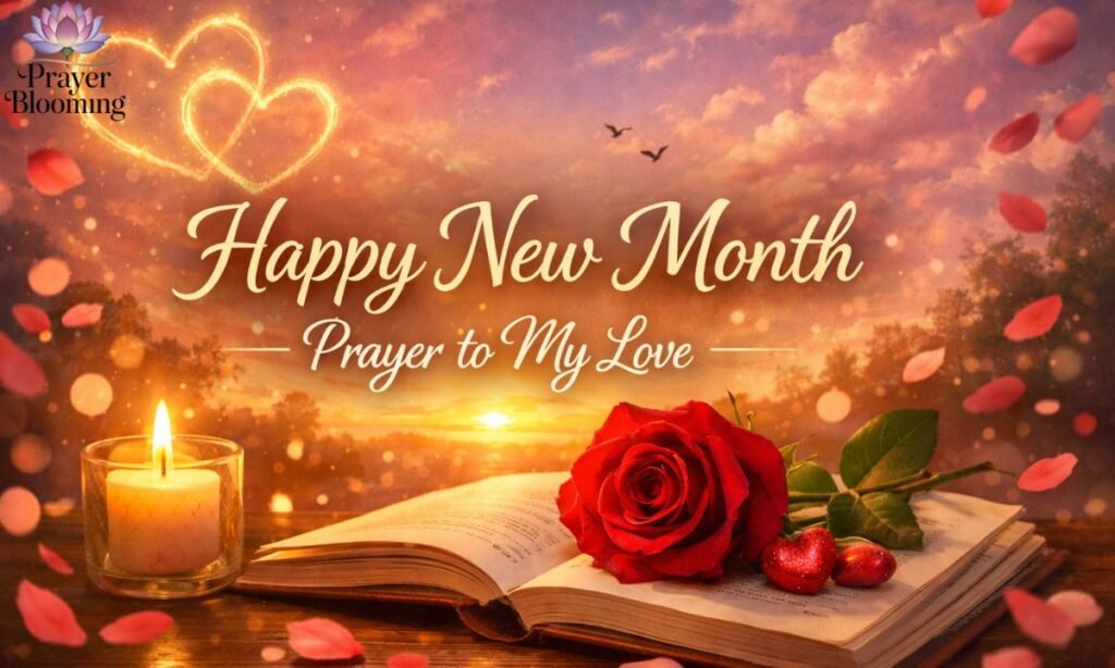 Happy new month Prayer to my love