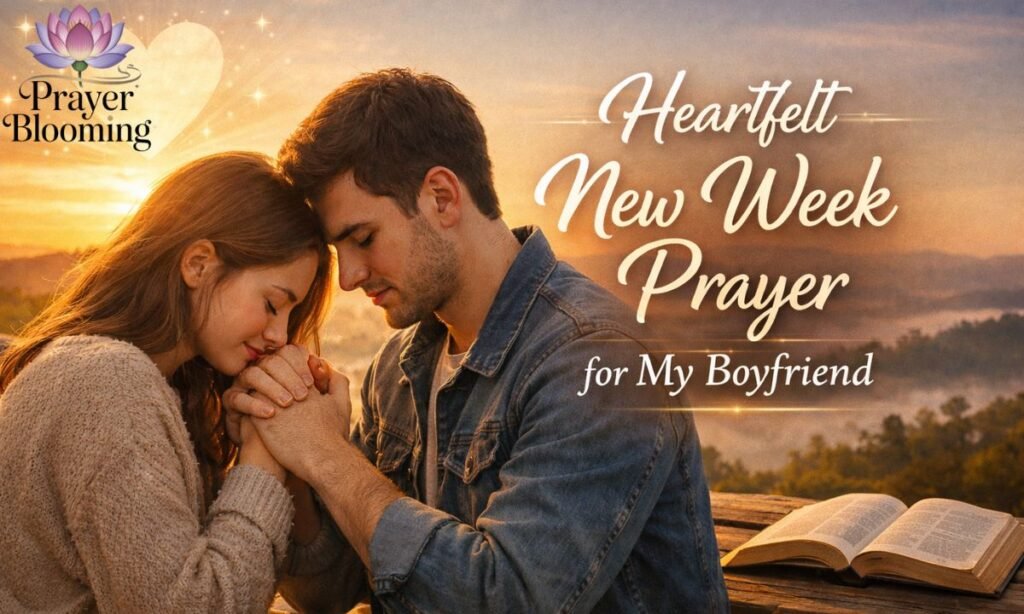 Heartfelt New Week Prayer for My Boyfriend