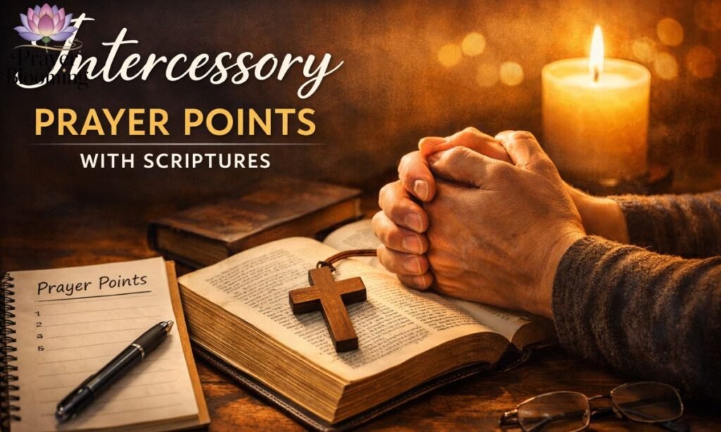 Intercessory prayer points with scriptures