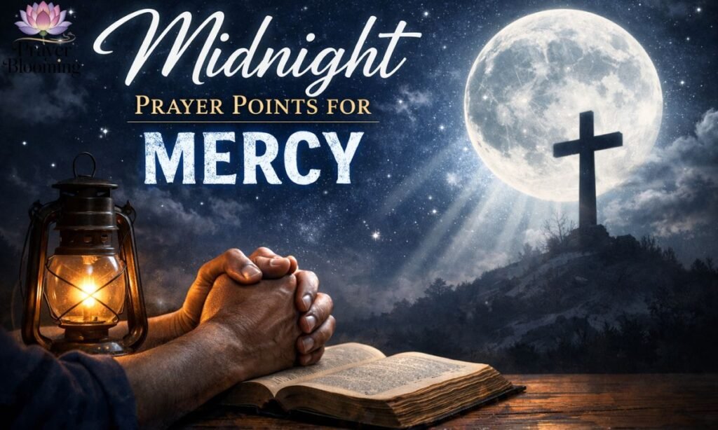Midnight prayers for breakthrough with scriptures