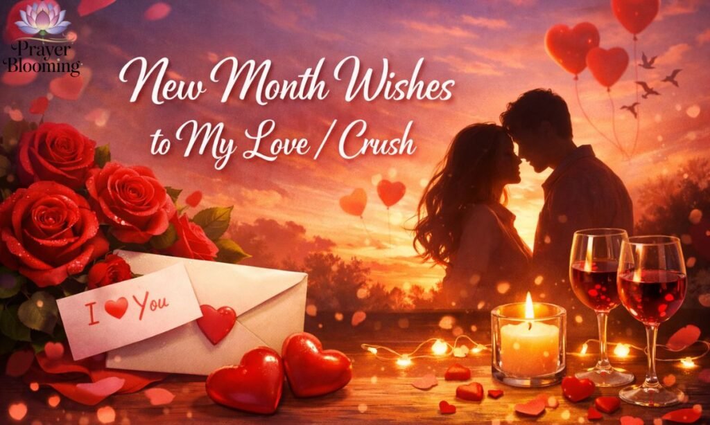 New Month Wishes to My Love Crush