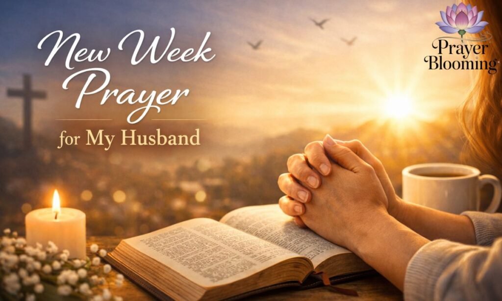 New week prayer for my husband