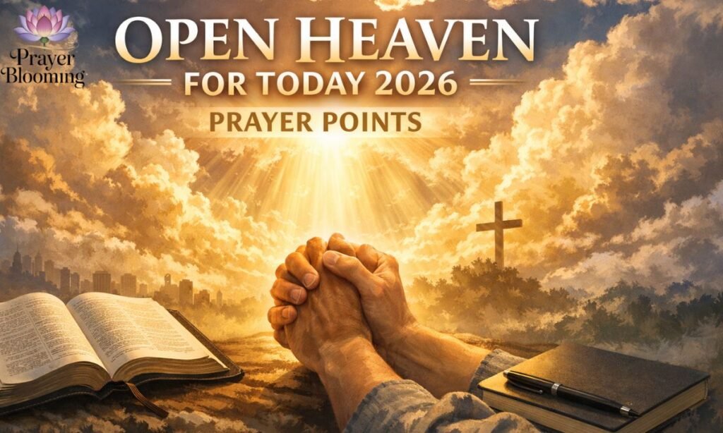 Open Heaven for Today 2026 prayer points
