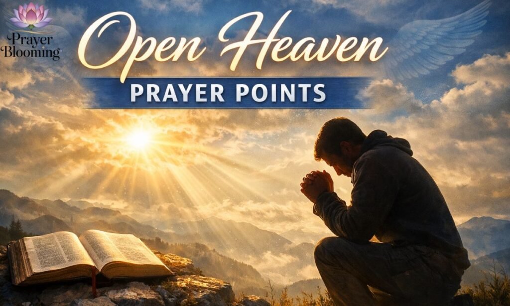Open heaven prayer points