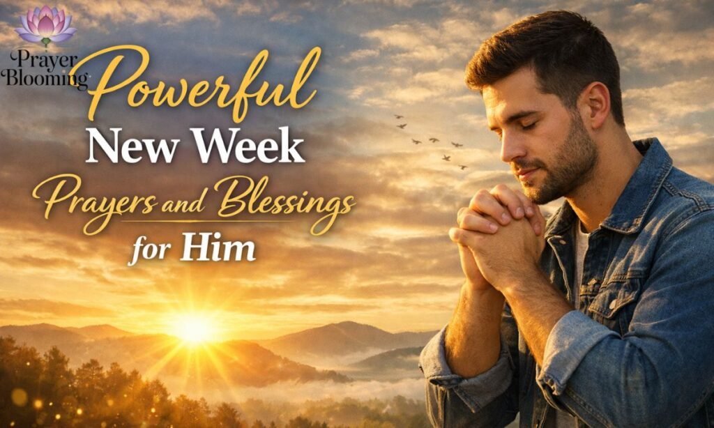 Powerful New Week Prayers and Blessings for Him