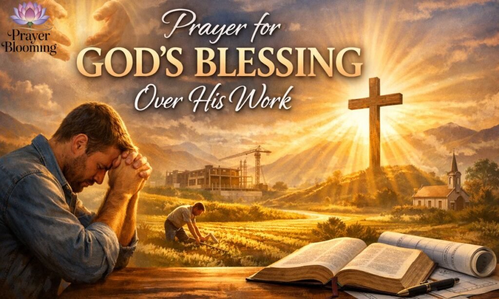 Prayer for God’s Blessing Over His Work