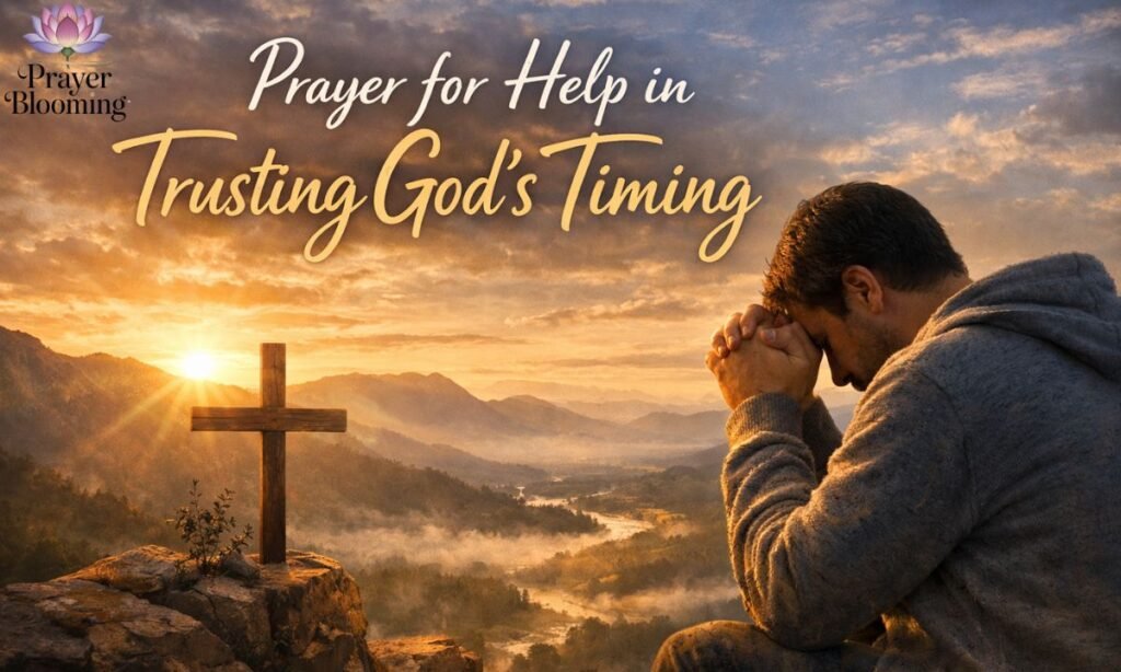 Prayer for Help in Trusting God’s Timing
