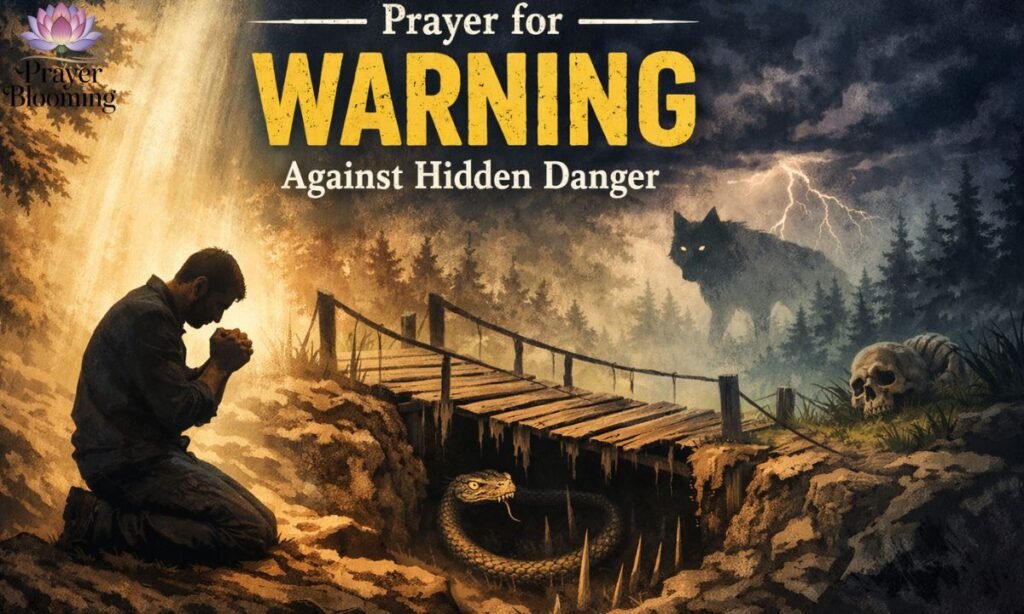 Prayer for Warning Against Hidden Danger