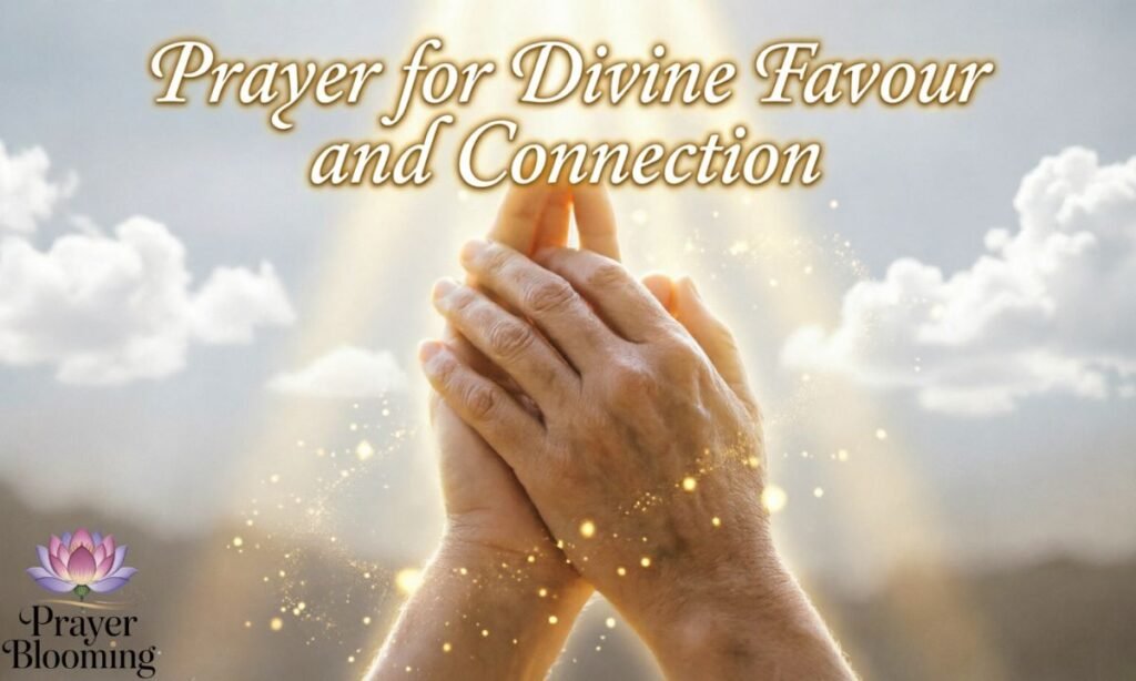 Prayer for divine favour and connection