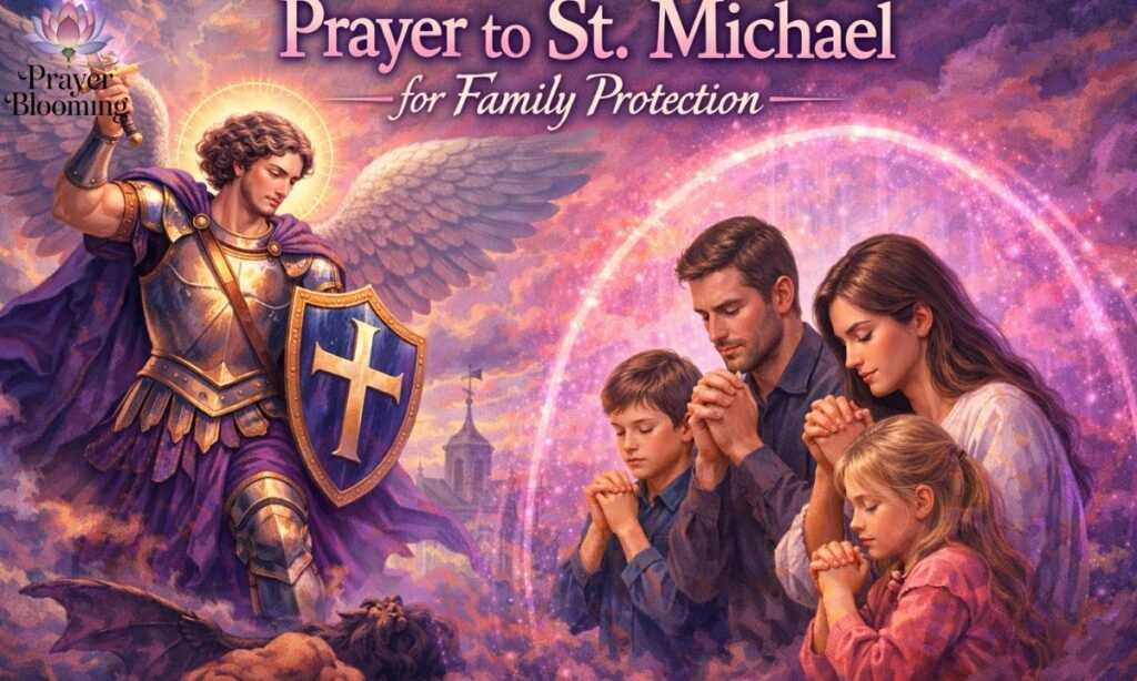 Prayer to St Michael for family protection