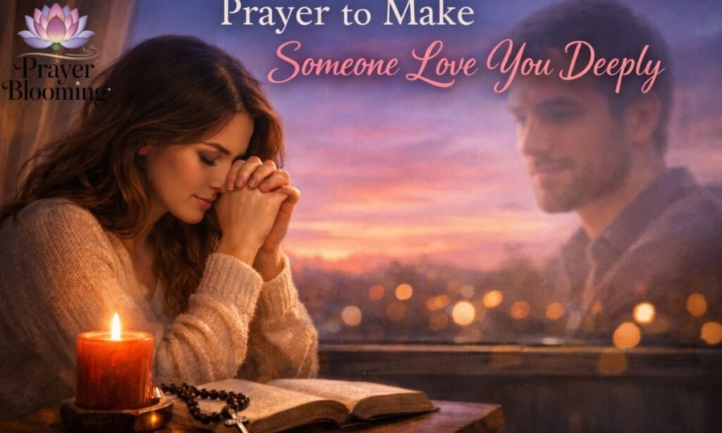 Prayer to make someone love you deeply
