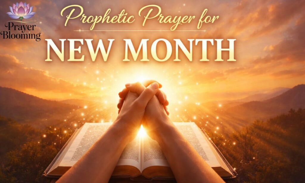 Prophetic Prayer for new month