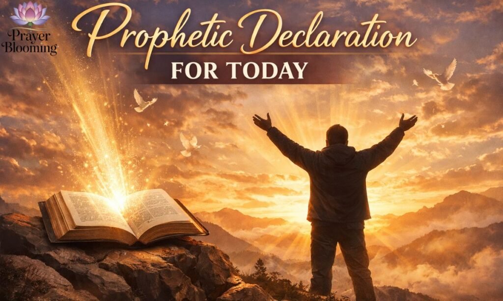 Prophetic declaration for today