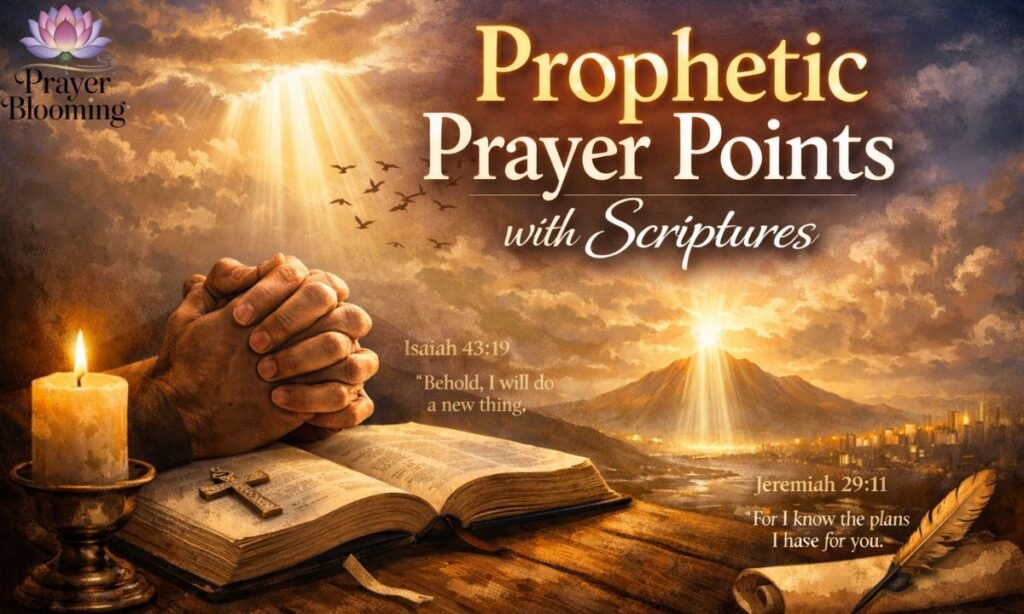 Prophetic prayer points with scriptures