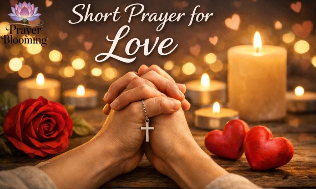 Short prayer for love