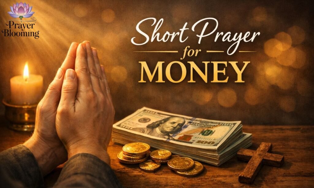 Short prayer for money