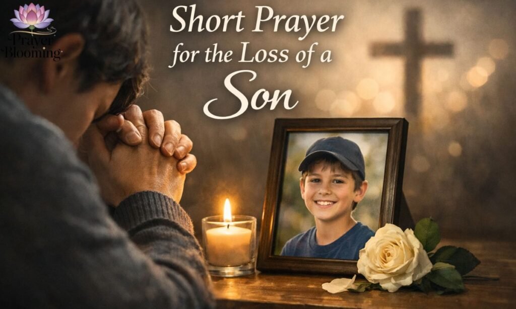 Short prayer for the loss of a son