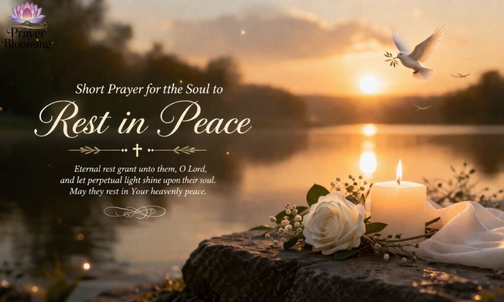Short prayer for the soul to rest in peace