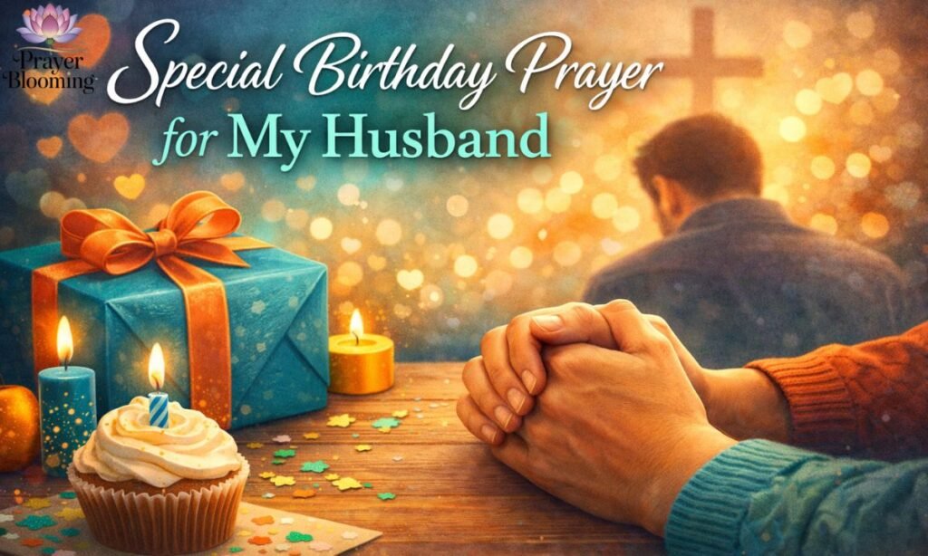 Special birthday prayer for my husband