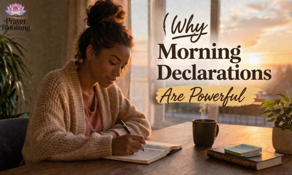 Why Morning Declarations Are Powerful