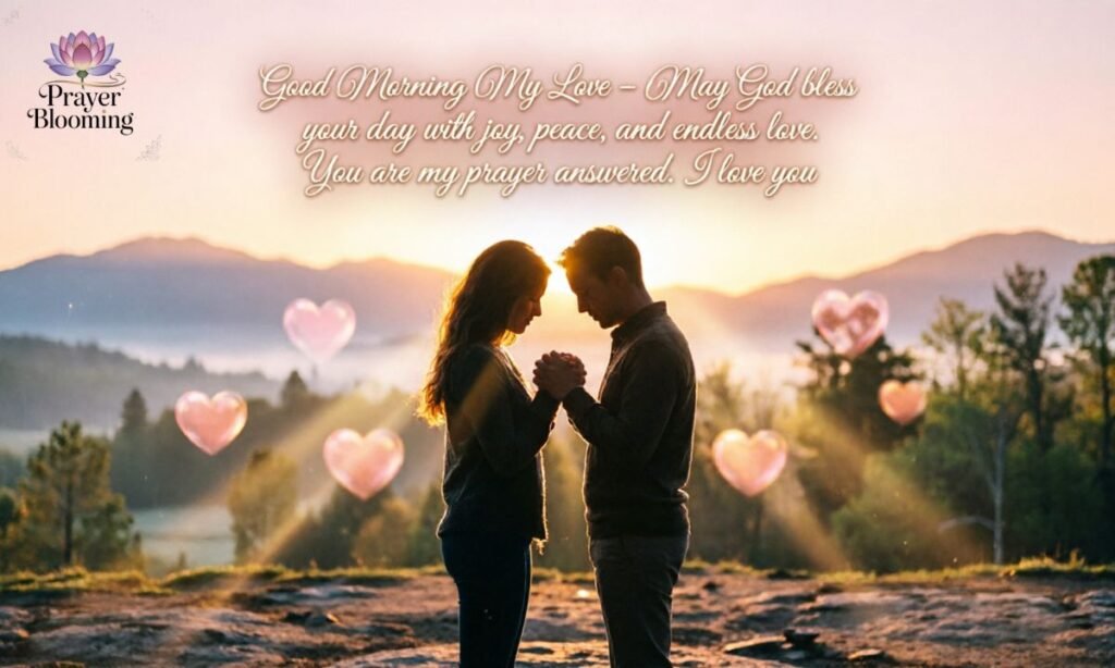 heart touching good morning prayer for my love