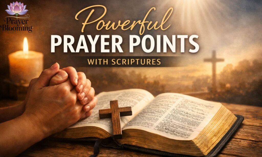 powerful prayer points with scriptures
