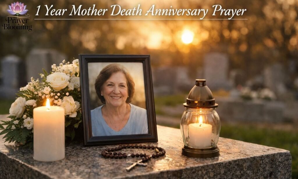 1 year mother death anniversary prayer