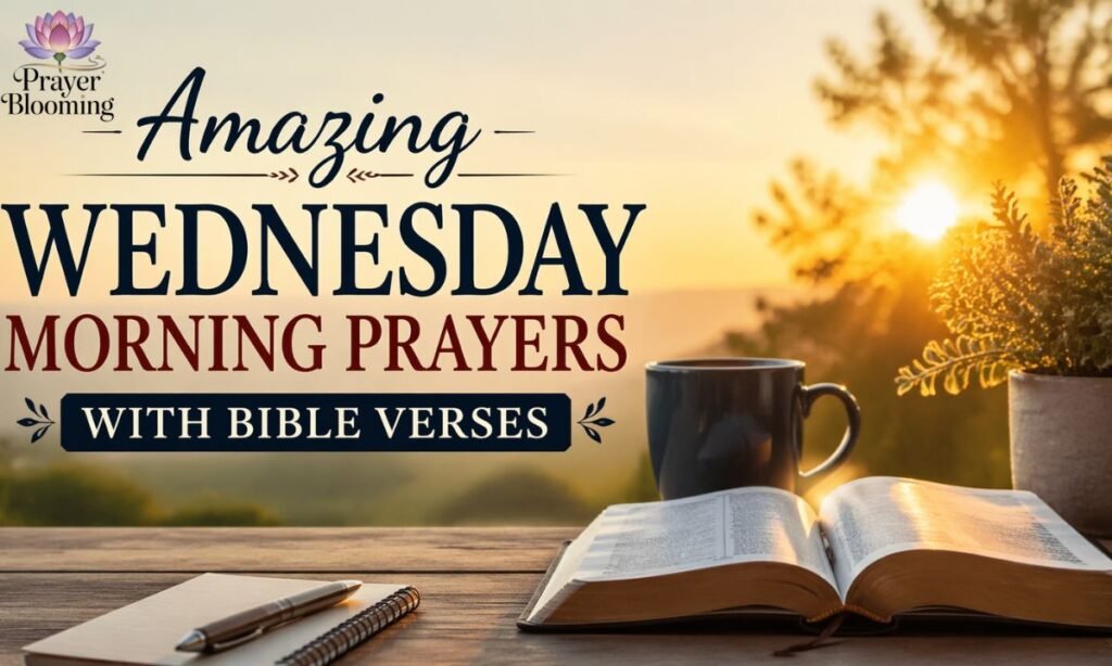 Amazing Wednesday Morning Prayers with Bible Verses
