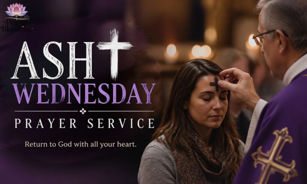 _Ash Wednesday prayer service