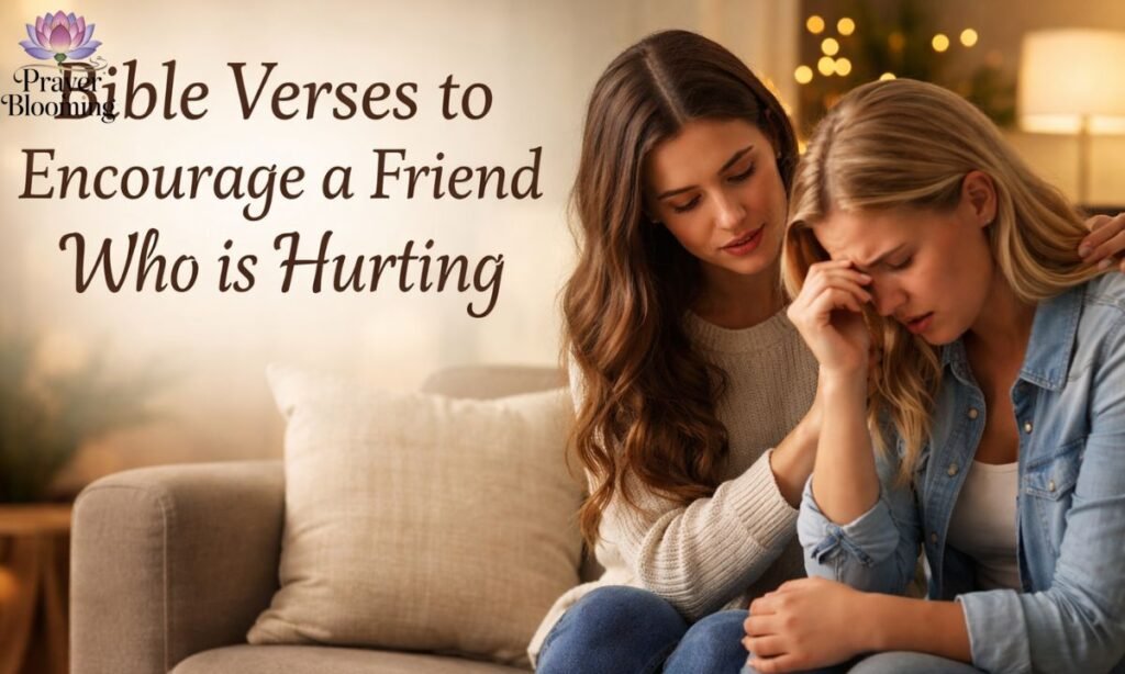 Bible verse to encourage a friend who is hurting