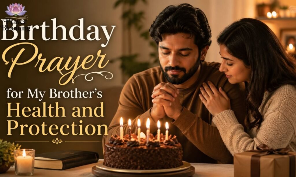 Birthday Prayer for My Brother’s Health and Protection