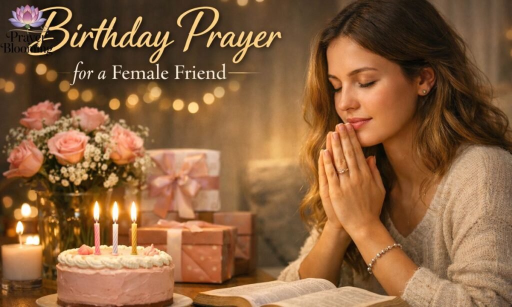 Birthday prayer for a female friend (1)