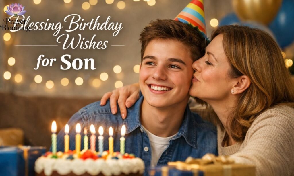 Blessing birthday wishes for son