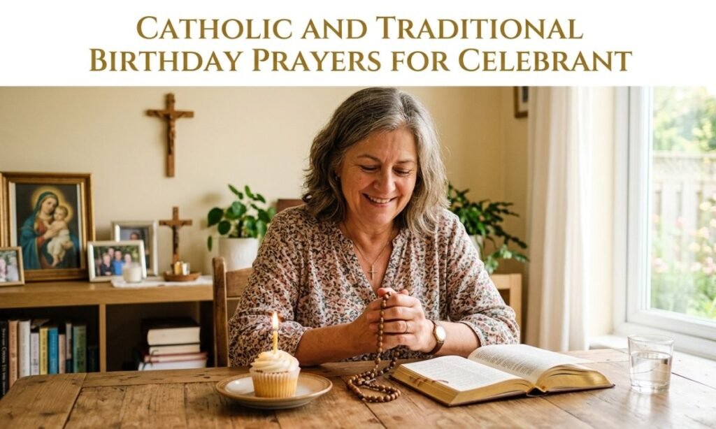 Catholic and Traditional Birthday Prayers For Celebrant