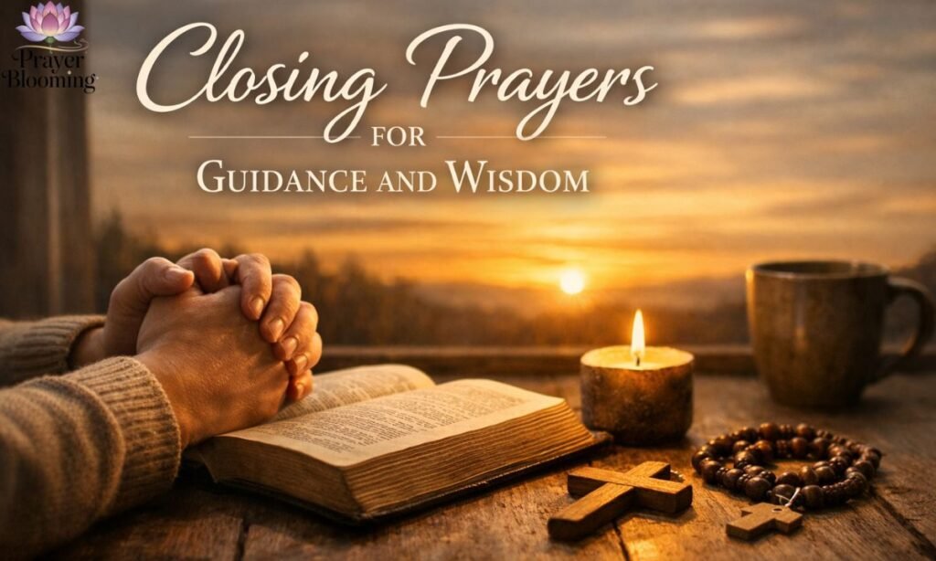 _Closing Prayers for Guidance and Wisdom