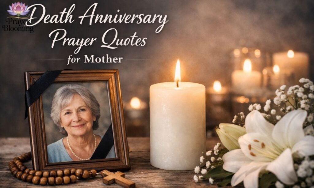 Death anniversary prayer quotes for mother