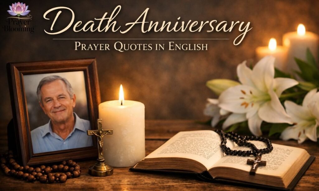 Death anniversary prayer quotes in english