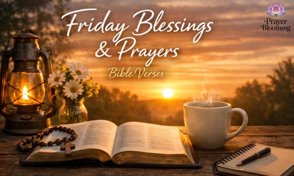 Friday blessings and prayers bible verses